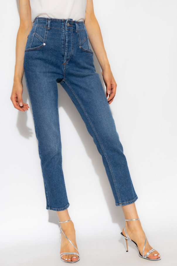 fit jeans Isabel Marant - Blue 'Niliane' slim - Vision Of